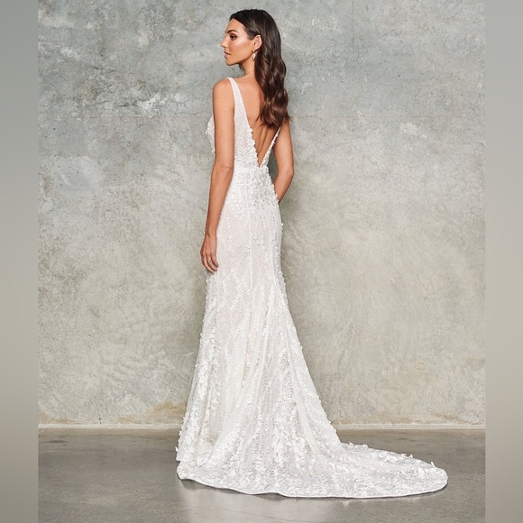 Jane Hill Coco Sample Gown, Size 12 - Picture 3 of 8